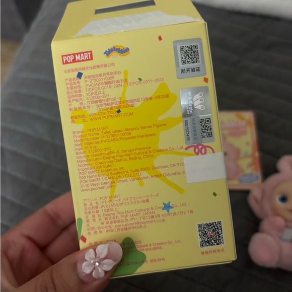 Authentic PopMart Teletubbies Vibrancy - Open Box - Peach Po - Picture 2 of 4